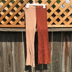 SHEIN two toned flare pants age 9
